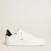 Herren-Purestar mit Lederstern und schwarzer Lackleder-Fersenlasche