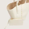 24/7-Tasche „North South“ aus butterfarbenem Leder mit verstellbaren Henkeln
