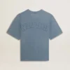 Babyblaues Hemd mit umgekehrtem Logo auf der Rückseite – Jersey Capsule