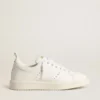 Bio-basierter Herren-Sneaker „Starter“ mit weißem Stern und Fersenlasche