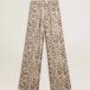 Damen-Jogginghose mit Blumenmuster