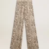 Damen-Jogginghose mit Blumenmuster