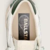 Ball Star LTD für Herren aus weißem Leder mit grünem Stern und Lederwaren