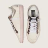 Damen-Sneaker „Ball Star LTD“ aus Nappaleder mit metallischem Stern und Einsätzen auf Bio-Basis