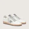 Damen-Sneaker „Ball Star Wishes“ aus Nappaleder mit Glitzerstern und Fersenlasche