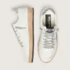 Damen-Sneaker „Ball Star Wishes“ aus Nappaleder mit Glitzerstern und Fersenlasche