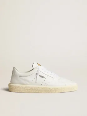 Damen-Sneaker „Tenth Star“ aus weißem Leder