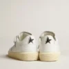 Damen-Sneaker „Tenth Star“ aus weißem Leder