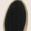 Damen-Super-Star LTD aus schwarzem Leder mit Krokodilprägung, schwarzem Wildlederstern und Fersenlasche