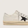 Herren-V-Star mit schwarzem Wildlederstern und gesticktem Schriftzug