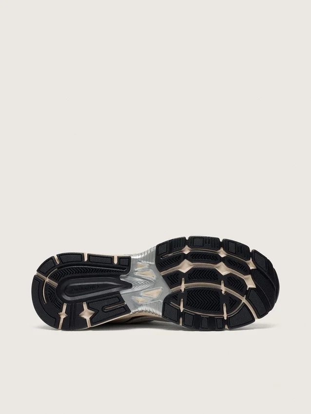 Herren-Lightstar aus grauem Mesh und silbernem Nappaleder mit grauem TPU-Stern
