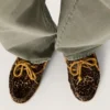 Herren-Loafer „Cruise“ aus Ponyleder mit Leopardenmuster
