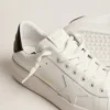 Herren-Purestar mit Lederstern und schwarzer Fersenlasche aus Leder