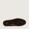 Herren-Sneaker „Ball Star“ aus braunem Wildleder mit braunem Lederstern und Fersenlasche