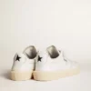 Herren-Sneaker „Tenth Star“ aus weißem Leder
