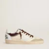 Herrenmodell „Ball Star LTD“ aus Nappaleder mit Nappa-Stern und Lederlasche an der Ferse