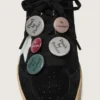 Herrenmodell „Ball Star LTD“ aus schwarzem Wildleder mit Lederwaren