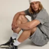 Herrenmodell „Francy“ aus Leder mit Lederstern und Fersenlasche