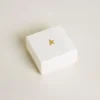 Buchstaben-Q-Anhänger aus goldfarbenem Messing mit Kristallen