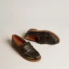 Jerry-Loafer für Damen aus schwarzem Leder