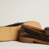Jerry-Loafer für Damen aus schwarzem Leder