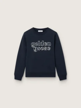 Journey-Jungen-Sweatshirt aus blauer Baumwollmischung mit kontrastierendem Logo