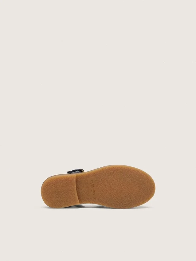 Junior-Sandalen „Maxime“ aus marineblauem Leder