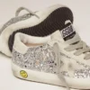 Junior Super-Star mit silbernem Glitzer und Wildleder-Details