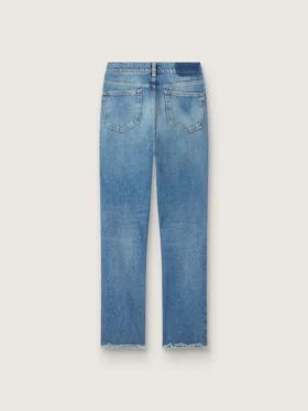 Kroppte, ausgestellt geschnittene Damenjeans mit mittlerer Waschung