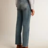 Kroppte, ausgestellt geschnittene Damenjeans mit mittlerer Waschung