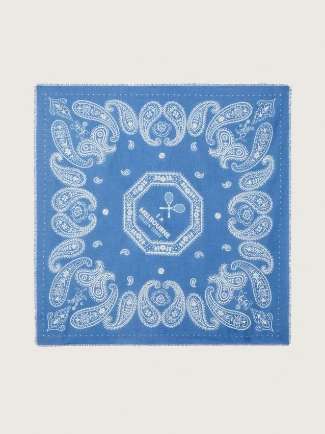 LTD-Paisley-Schal mit „I love Melbourne“-Aufdruck
