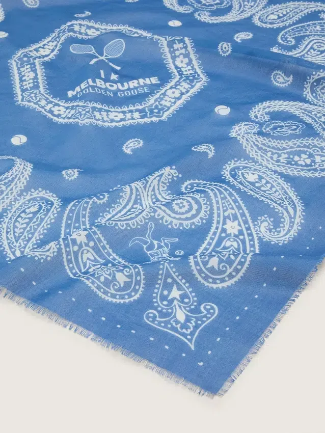 LTD-Paisley-Schal mit „I love Melbourne“-Aufdruck