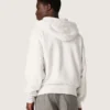 Unisex-Kapuzen-Sweatshirt „Star“ aus grau melierter Baumwolle
