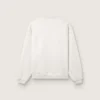 Unisex-Sweatshirt „Star“ aus grau melierter Baumwolle mit „Star“-Stickerei