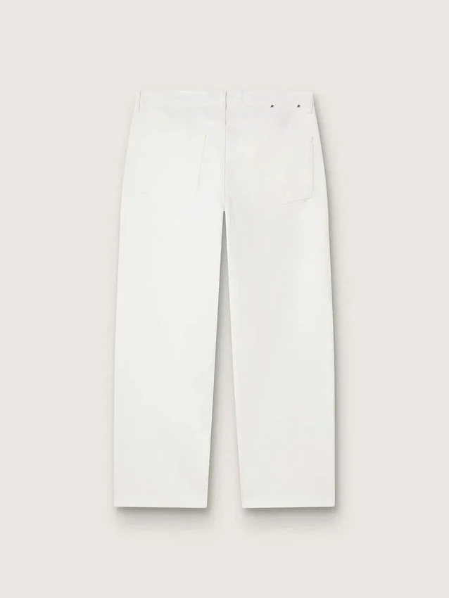 Weiße Jeanshose für Herren