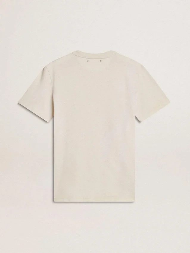 Weißes Damen-Hemd mit Blumenprint